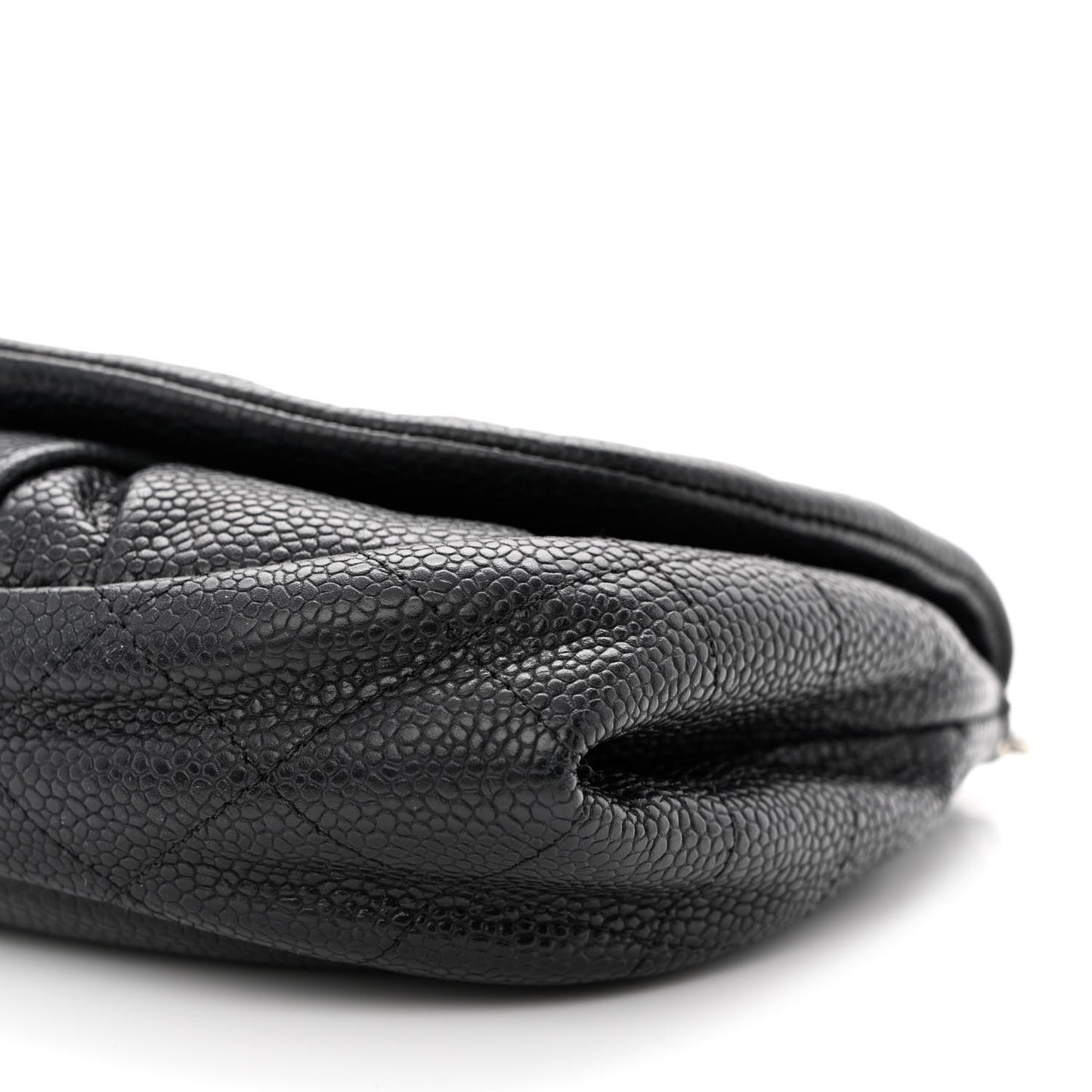 Caviar Half Moon Wallet On Chain WOC Black