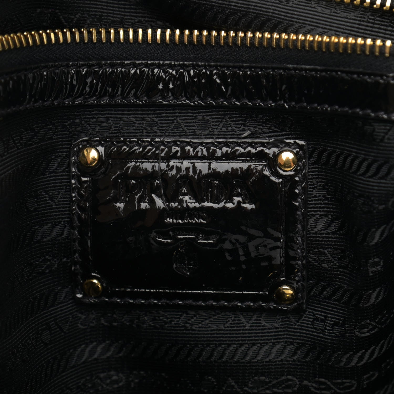 Prada Tessuto Nylon Chain Shoulder Bag Nero Black 5 of 12