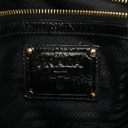 Prada Tessuto Nylon Chain Shoulder Bag Nero Black 5 of 12