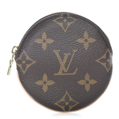 Louis Vuitton Monogram Round Coin Purse 1 of 8