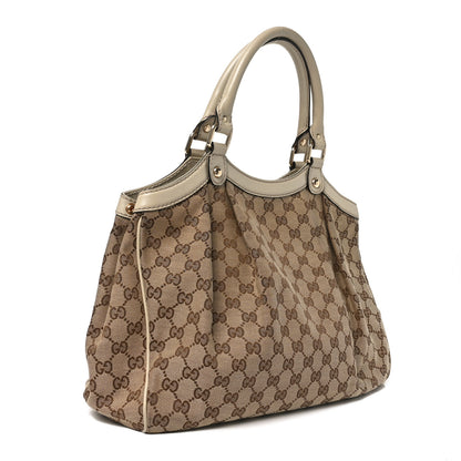 Gucci Monogram Medium Sukey Tote Off White 3 of 10