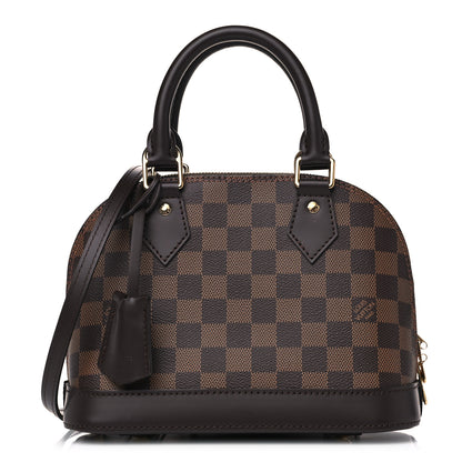 Louis Vuitton Damier Ebene Alma BB 1 of 9