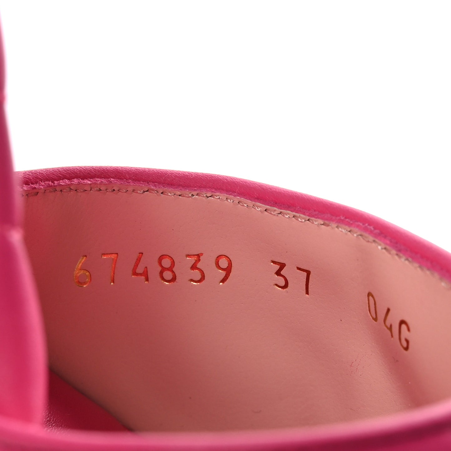 Nappa Matelasse GG Marmont 75mm Slide Sandals 37 Box Pink