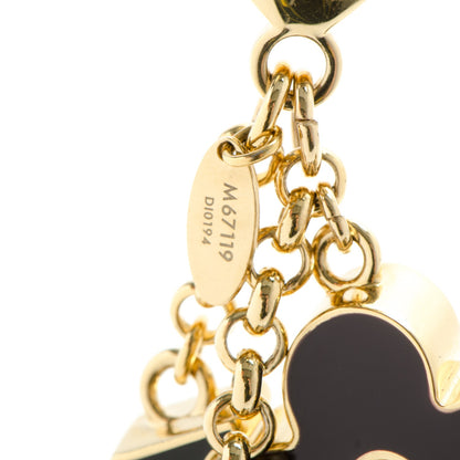 Louis Vuitton Fleur De Monogram Bag Charm Dore 8 of 8