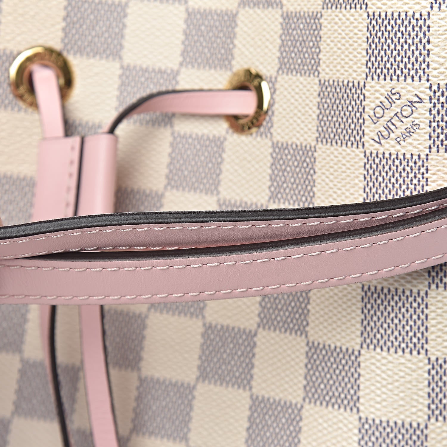 Louis Vuitton Damier Azur Neonoe MM Eau De Rose 10 of 11