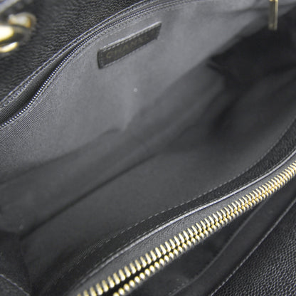Chanel Caviar Quilted Grand Shopping Tote GST Black 6 of 10