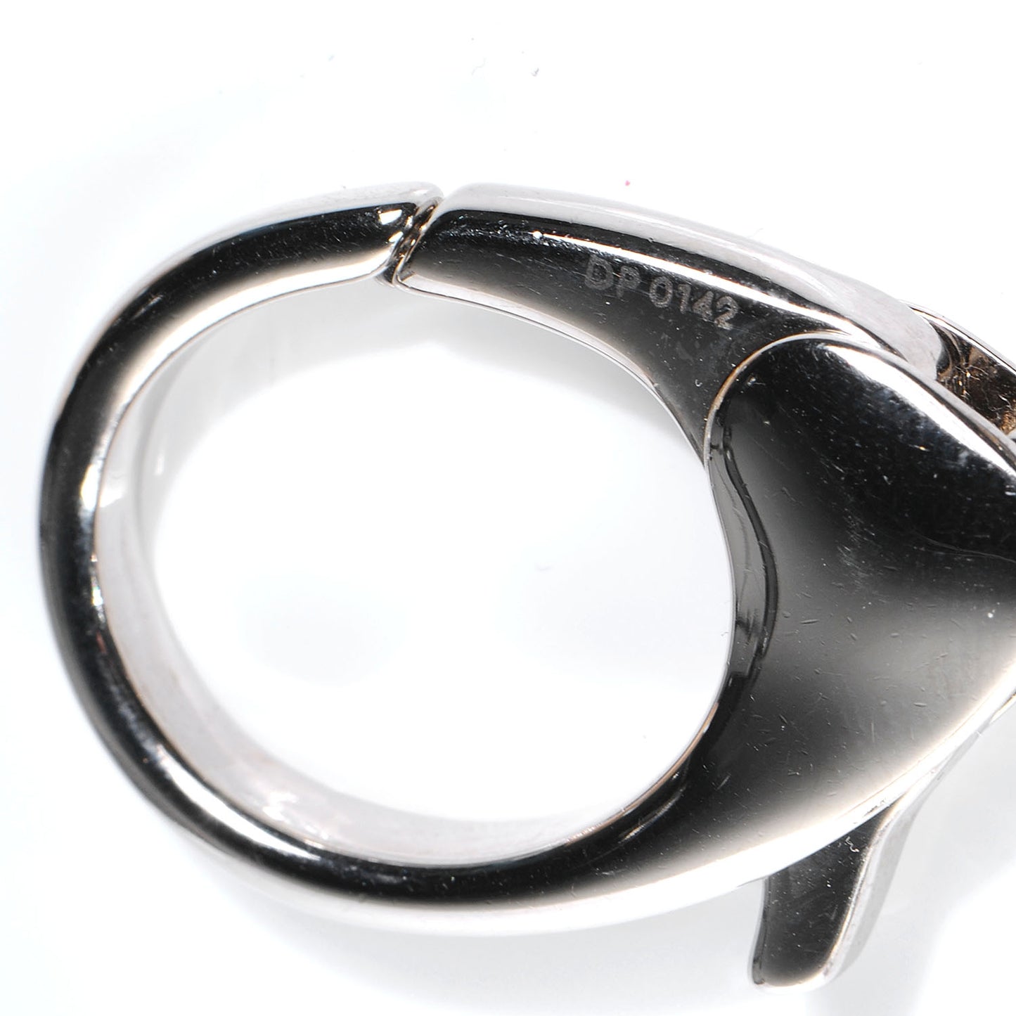 Fleur d Epi Bag Charm Key Holder Black