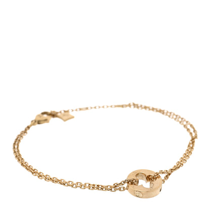 Louis Vuitton 18K Yellow Gold Empreinte Chain Bracelet 1 of 3