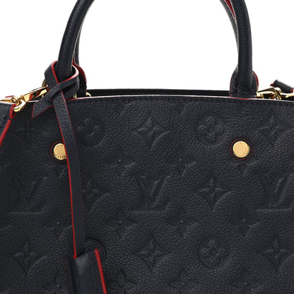 Louis Vuitton Empreinte Montaigne BB Marine Rouge 7 of 11