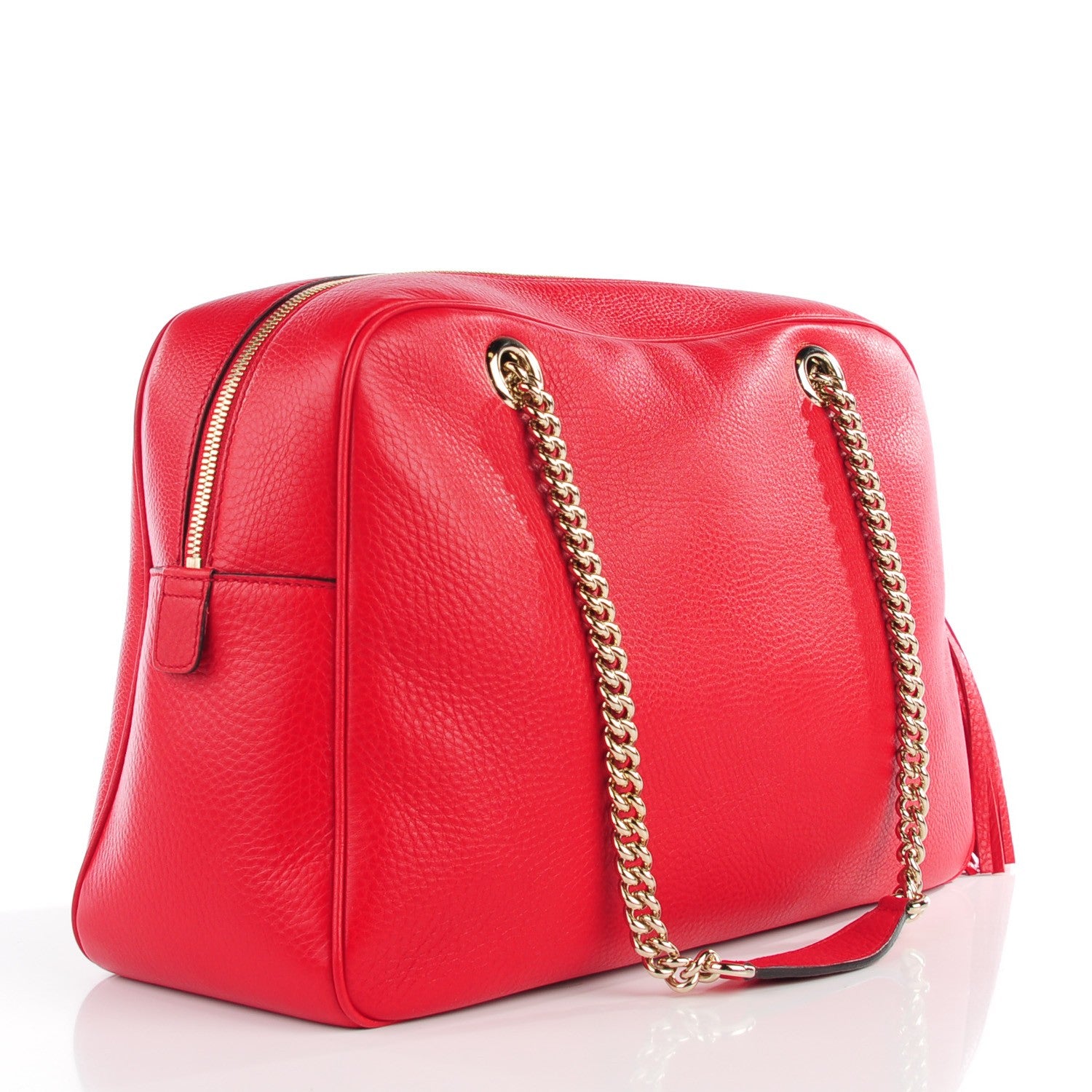 Gucci Cellarius Calfskin Medium Soho Bowler Tabasco 3 of 7