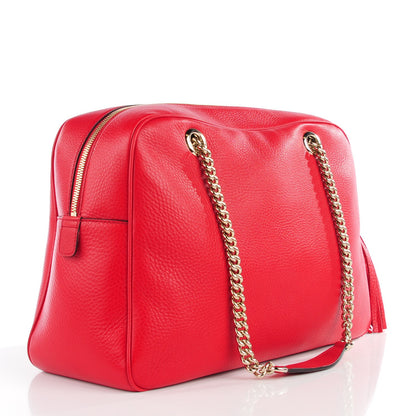 Gucci Cellarius Calfskin Medium Soho Bowler Tabasco 3 of 7