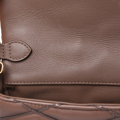 Louis Vuitton Lambskin Malletage GO-14 MM Taupe 6 of 14