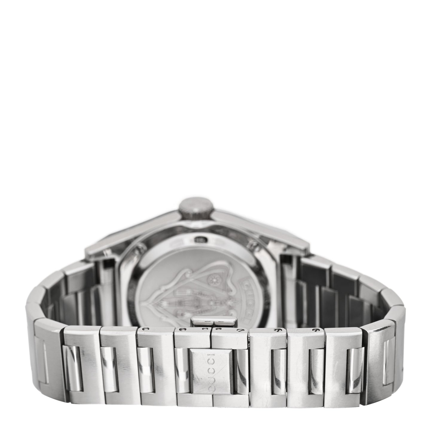 Stainless Steel Diamond Mother of Pearl 36mm Pantheon Quartz Watch