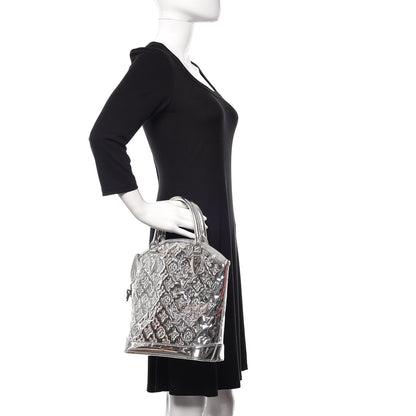 Louis Vuitton Monogram Miroir Lockit Silver 2 of 13