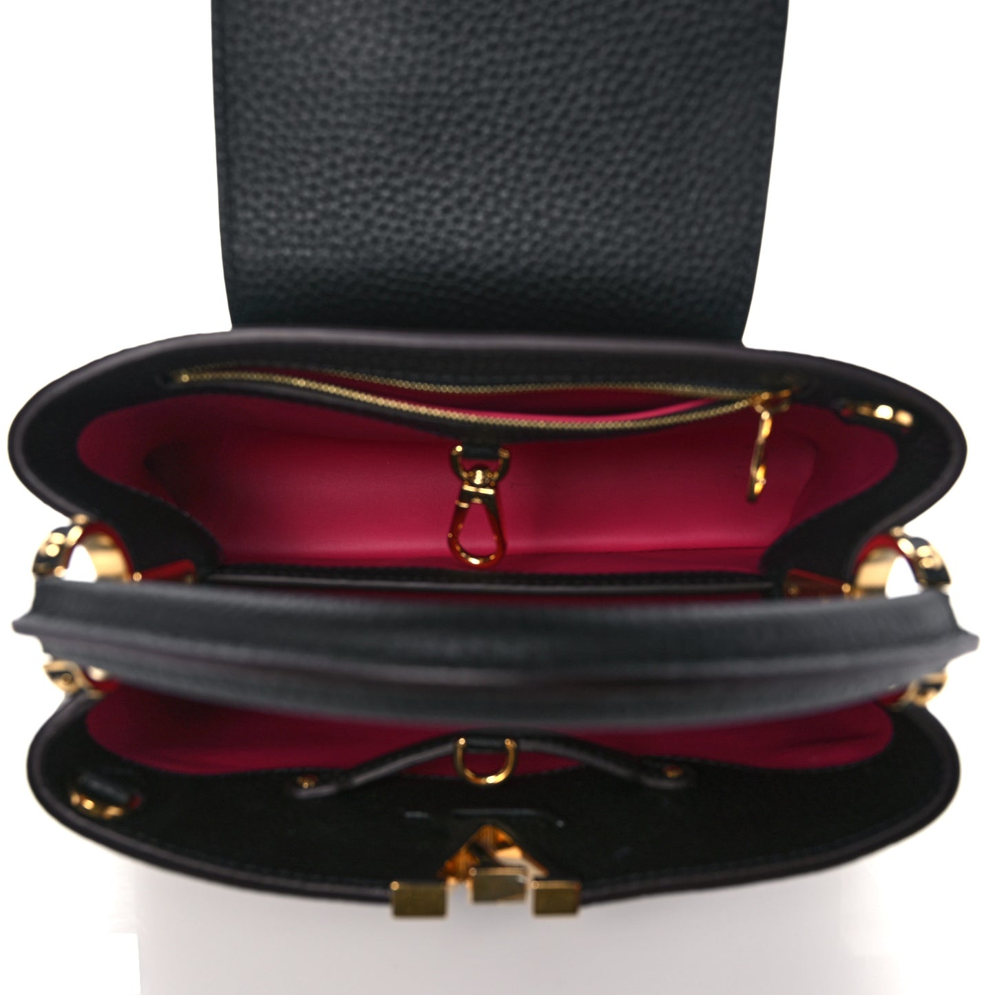 Taurillon Capucines PM Black
