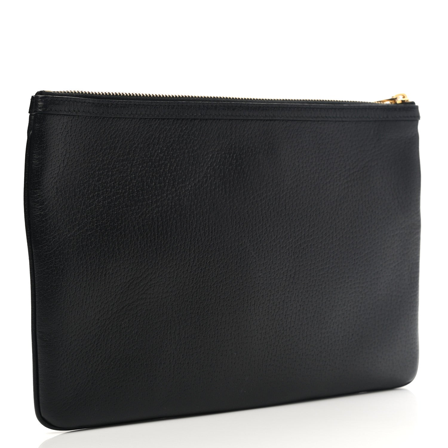 Gucci Calfskin Large Ophidia Pouch Clutch Black 3 of 7