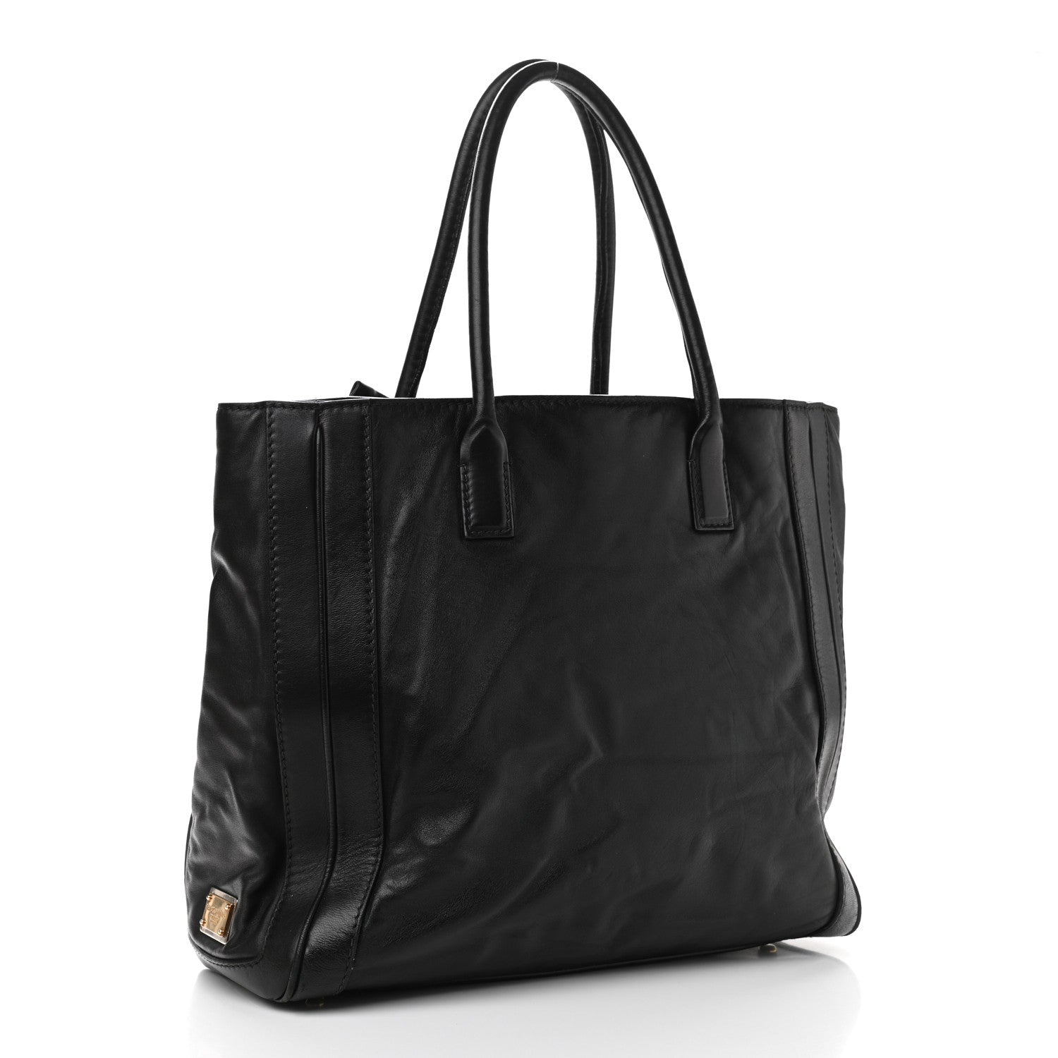 Dolce & Gabbana Calfskin Tote Black 3 of 12