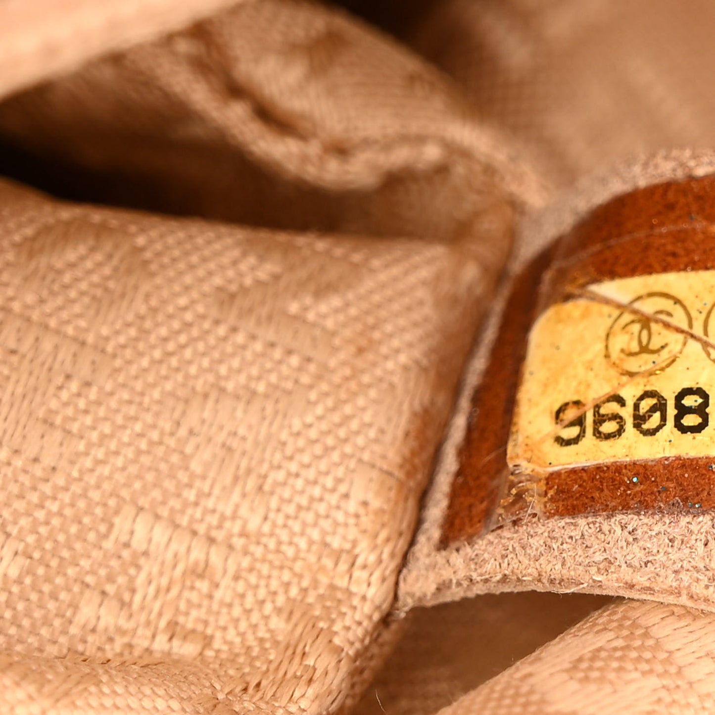 Canvas Watercolor Tweed Print Clover Small Flap Multicolor