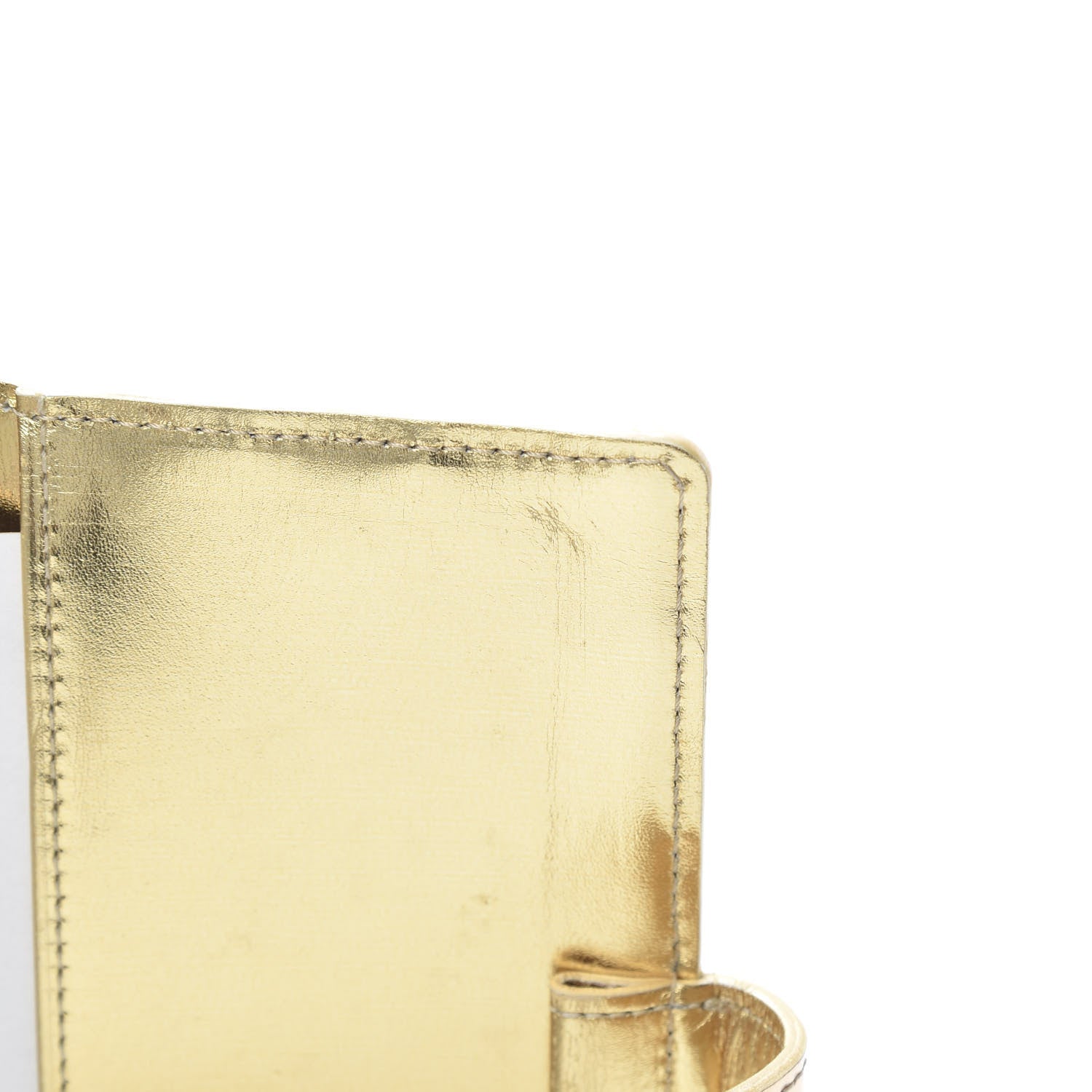 Louis Vuitton Monogram Miroir Small Ring Agenda Gold 11 of 12