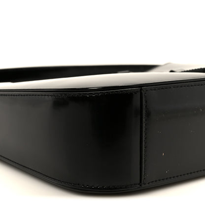 Saint Laurent Patent Le 5 A 7 Monochrome Hobo Black 10 of 12