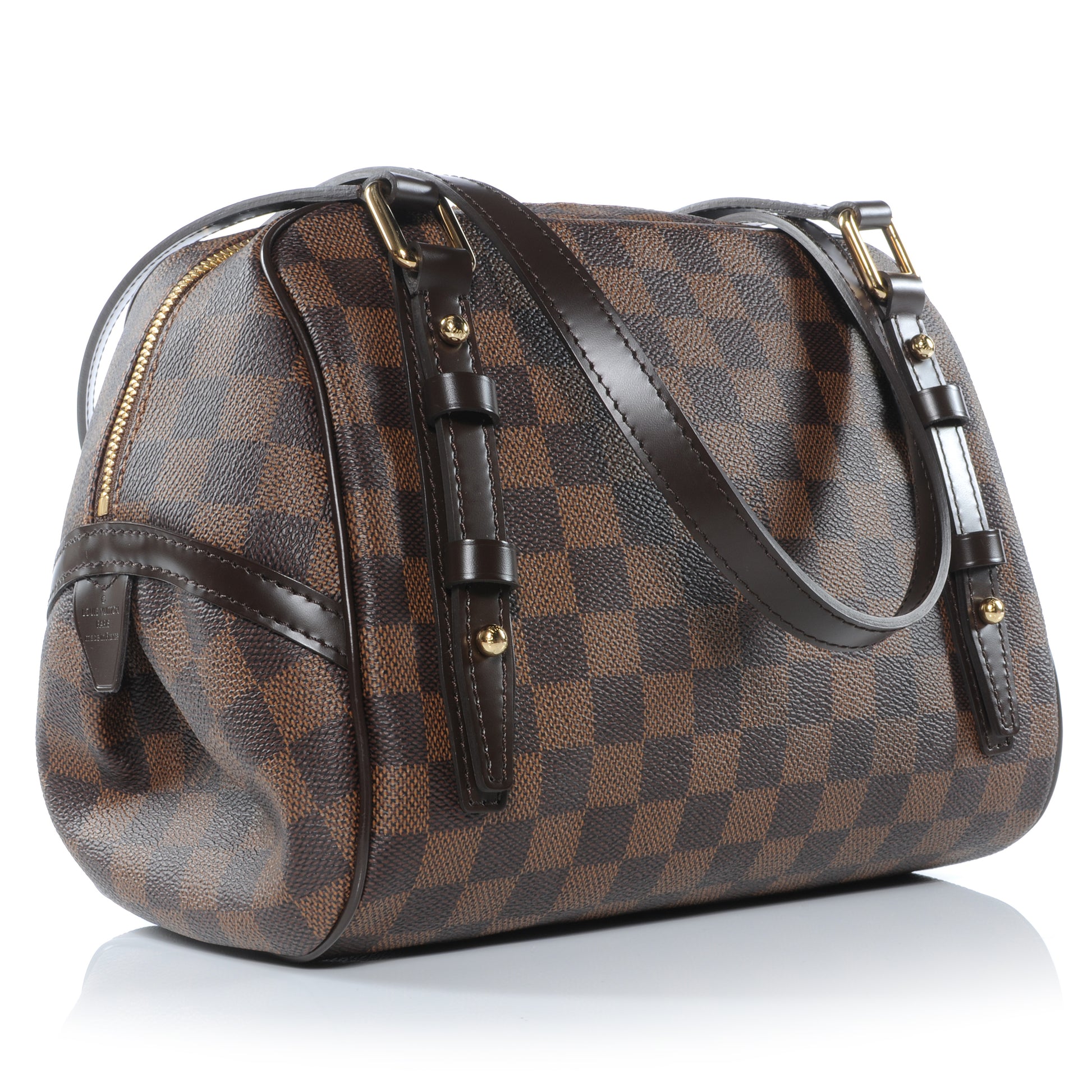 Louis Vuitton Damier Ebene Rivington PM 3 of 7
