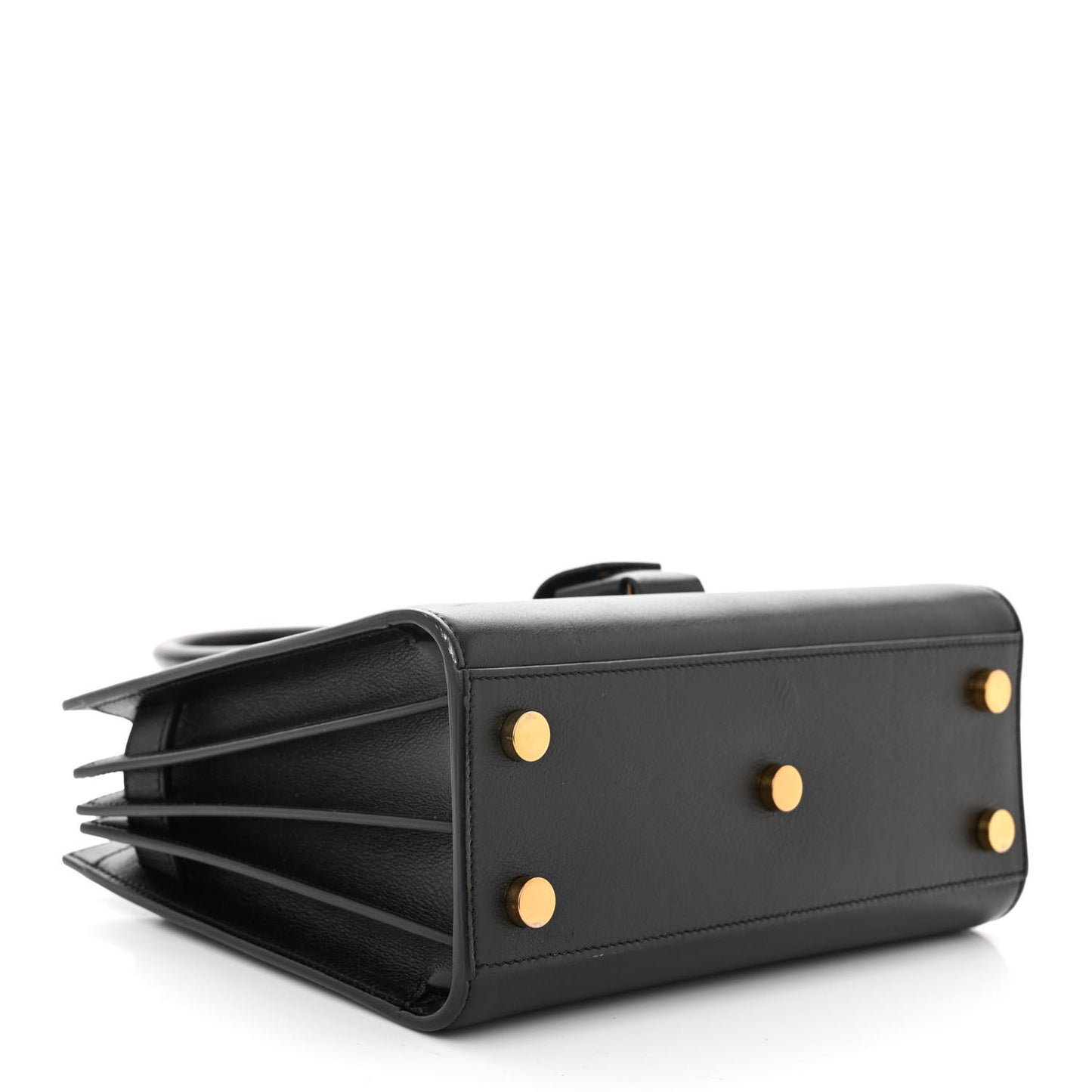Calfskin Nano Sac De Jour Black