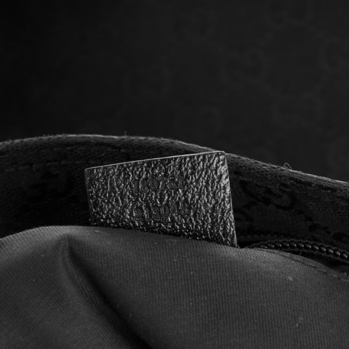 Monogram Web Medium Flat Messenger Bag Black