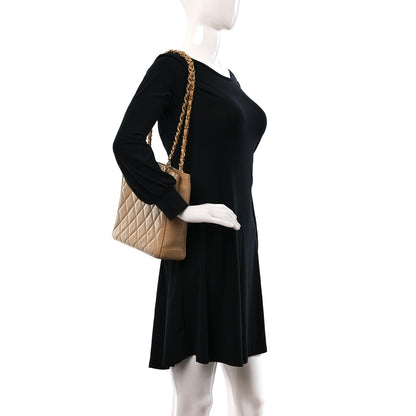 Chanel Caviar Quilted Tote Beige 2 of 13