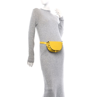Loewe Calfskin Mini Gate Belt Bag Yellow 2 of 13