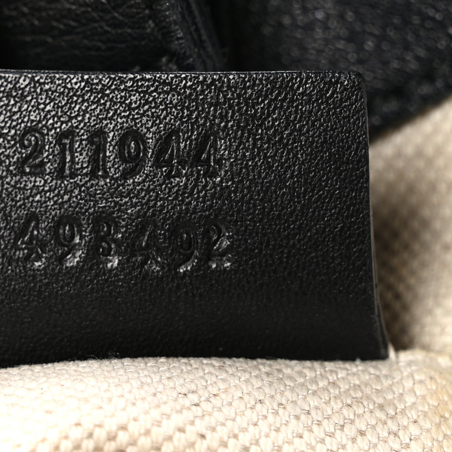 Guccissima Medium Sukey Tote Black