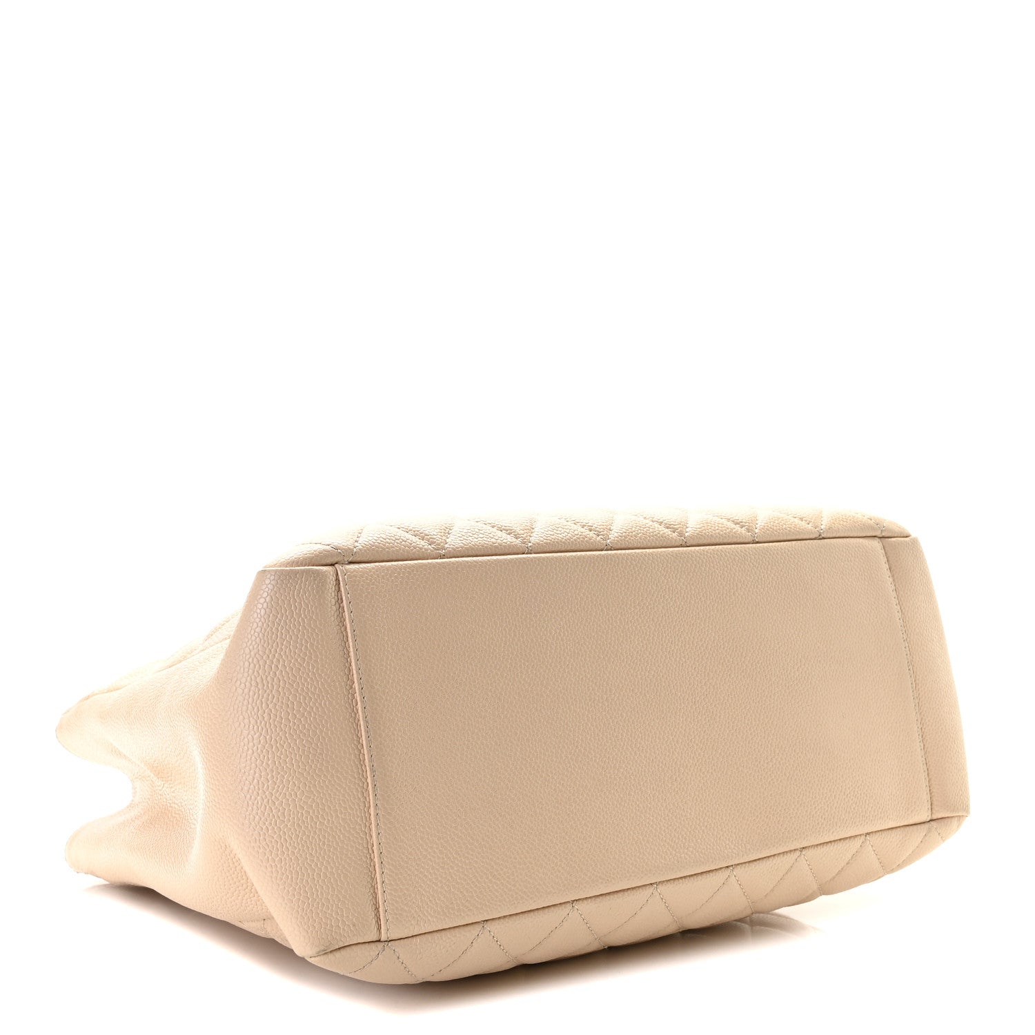 Chanel Caviar Quilted Grand Shopping Tote GST Beige 2 of 10