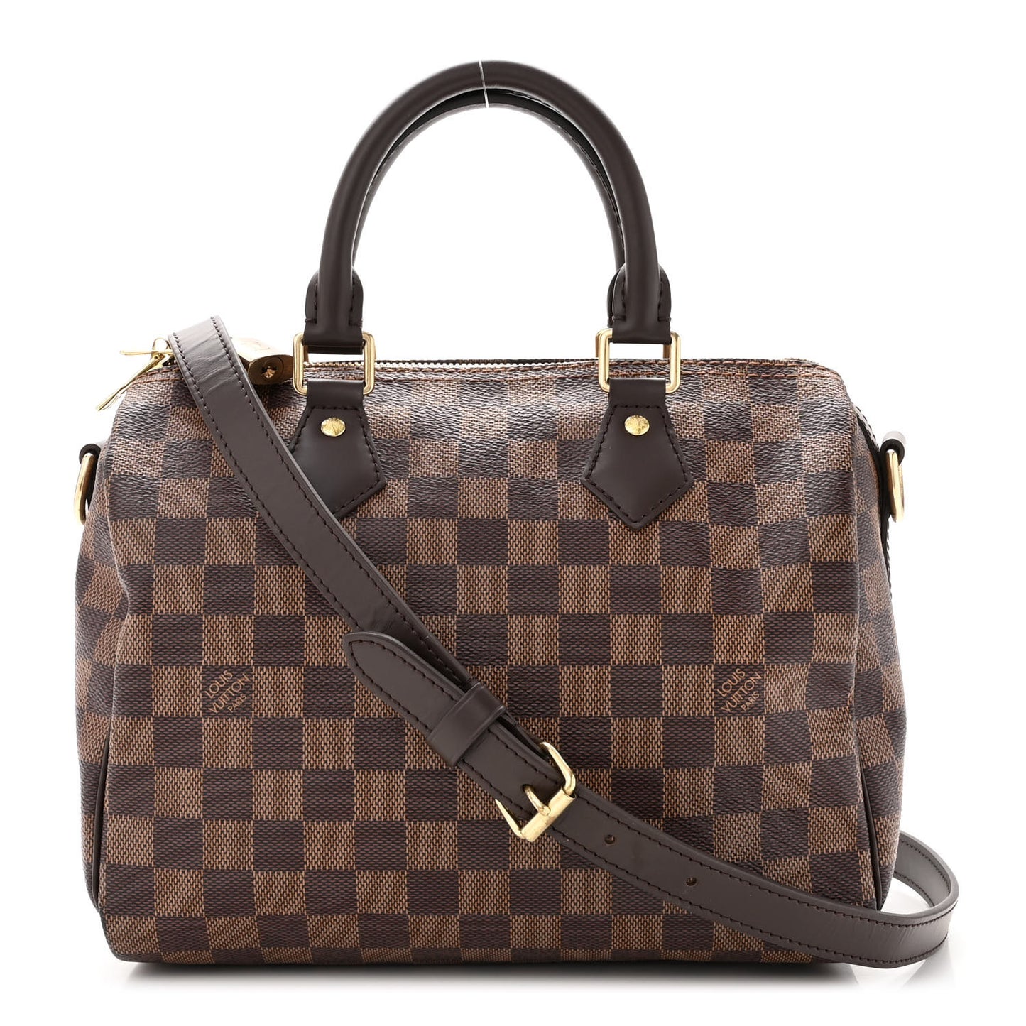 Damier Ebene Speedy Bandouliere 25