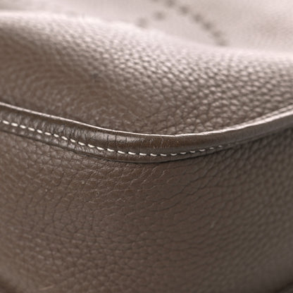 Hermes Taurillon Clemence Evelyne III PM Etoupe 6 of 20