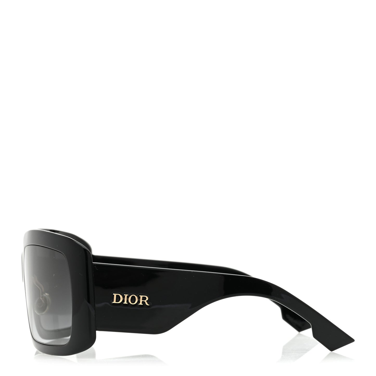 Acetate Dior SoLight2 Square Sunglasses Black