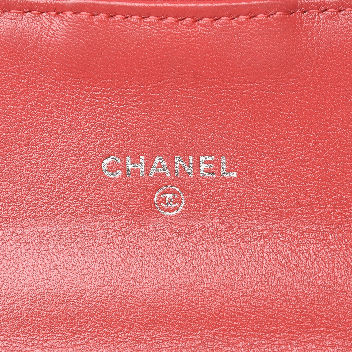 Chanel Patent Quilted Travel Wallet Rose Fonce 9 of 22