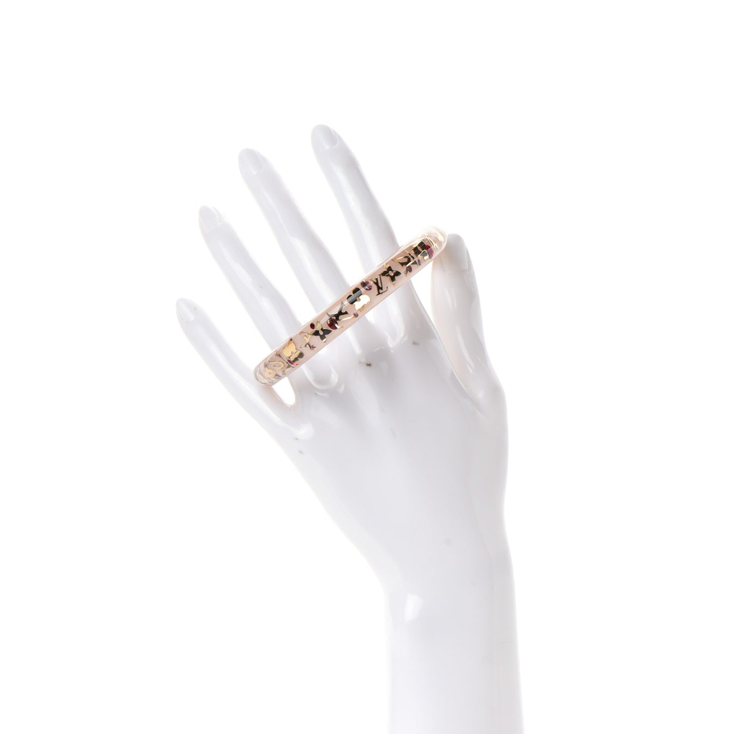 Resin Swarovski Inclusion Bracelet PM Parme