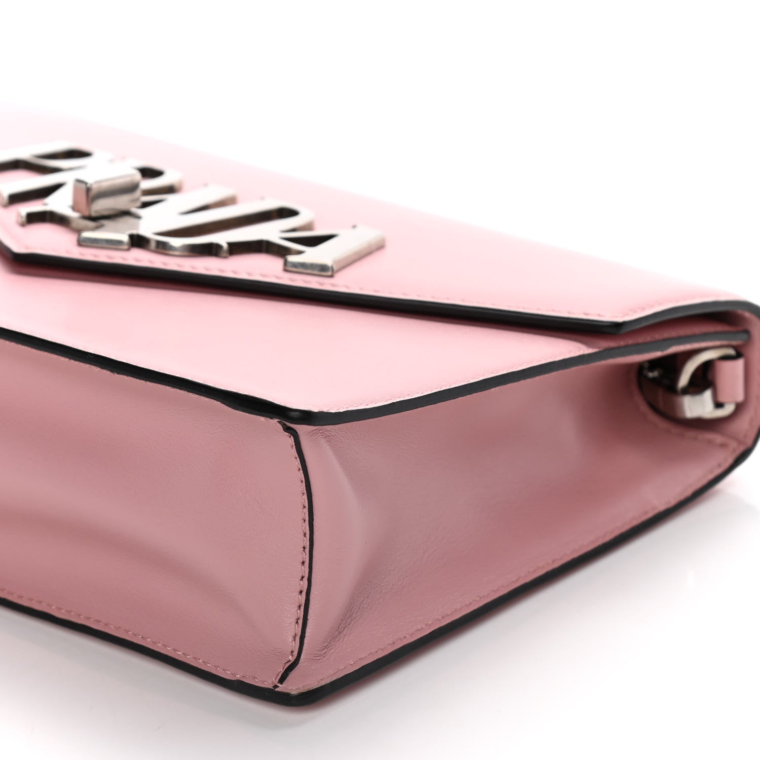 Prada Soft Calf Logo Crossbody Pesco 8 of 10