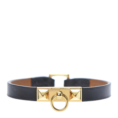 Hermes Chamonix Micro Rivale Bracelet S Black 1 of 8