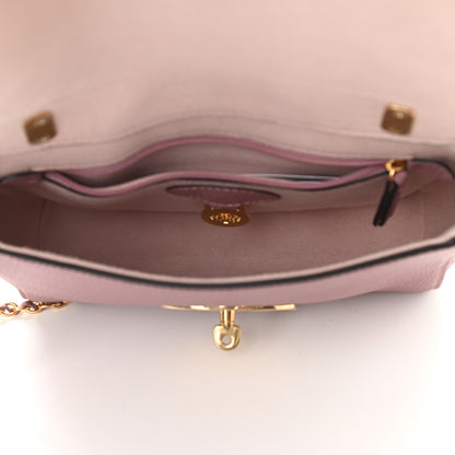 Mulberry Classic Grain Calfskin Small Lily Flap Light Mocha Rose 5 of 9
