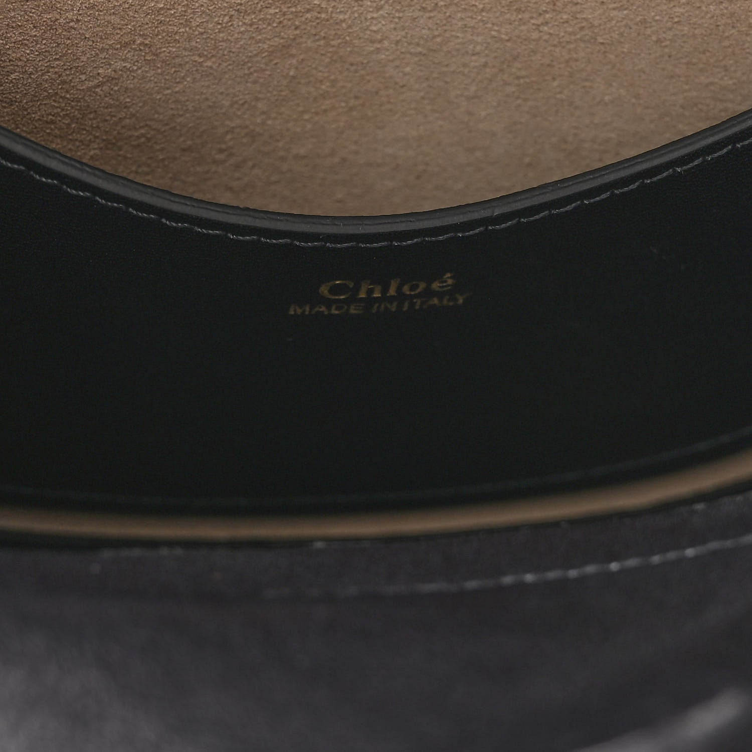 Chloe Small Grain Calfskin Kiss Bag Black 6 of 9