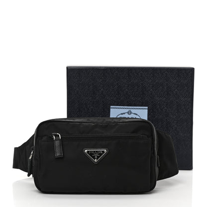Prada Re-Nylon Saffiano Belt Bag Black 23 of 24