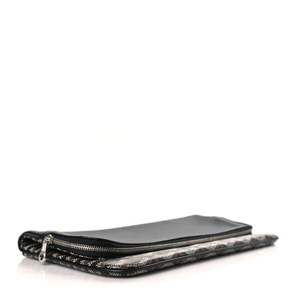 Goyard Goyardine Sainte Marie Soft Clutch Black 4 of 9
