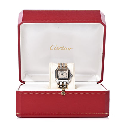 Cartier Stainless Steel 18K Yellow Gold 27mm Panthere Quartz Watch 7 of 7