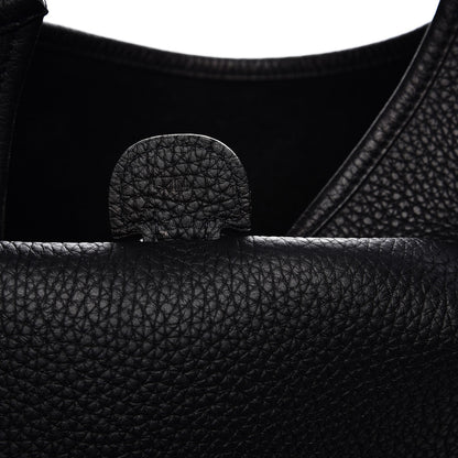 Hermes Taurillon Clemence Evelyne III GM Black 7 of 13