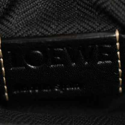 Loewe Calfskin Small Puzzle Bag Sand Soft White Black 6 of 15