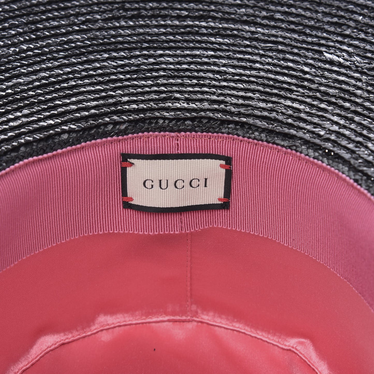 Straw Pearl Embellished Notte Hat S 56