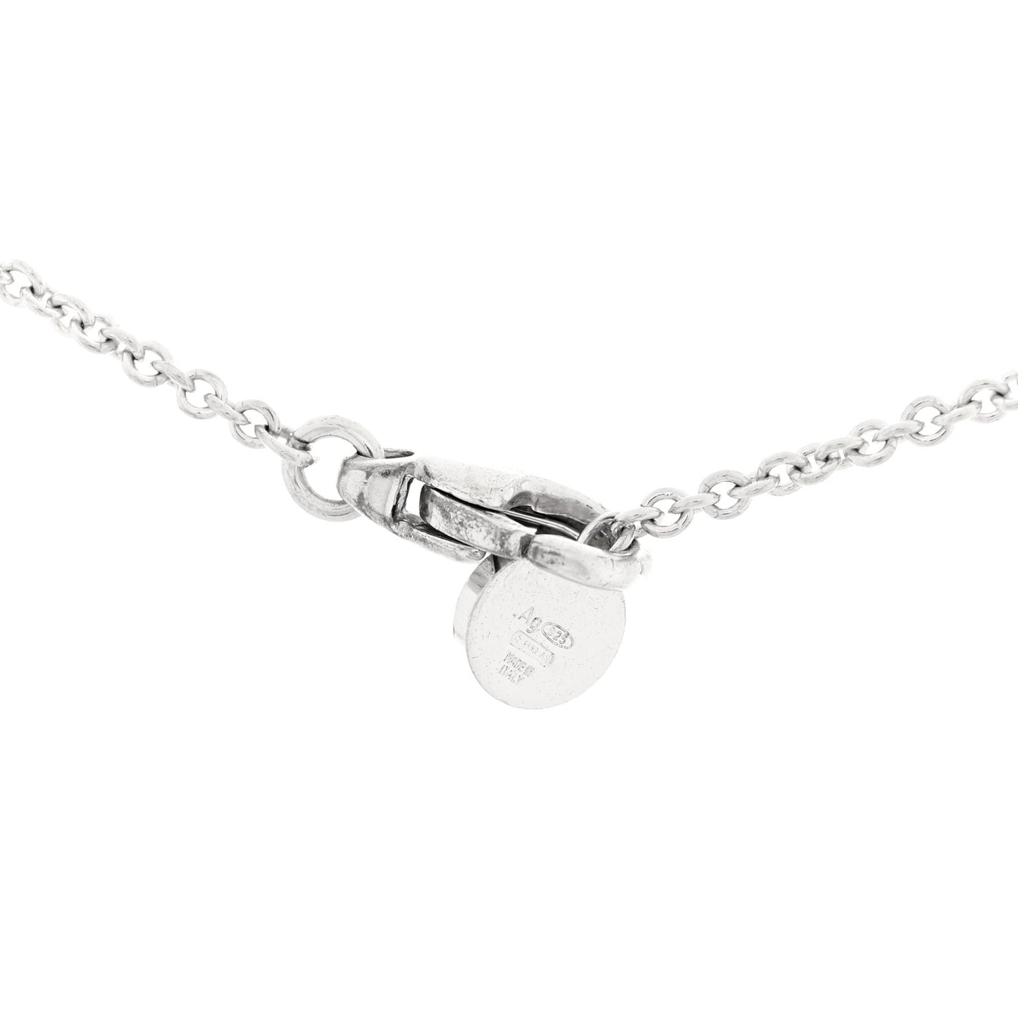 Sterling Silver Ceramic Save The Children Pendant Necklace