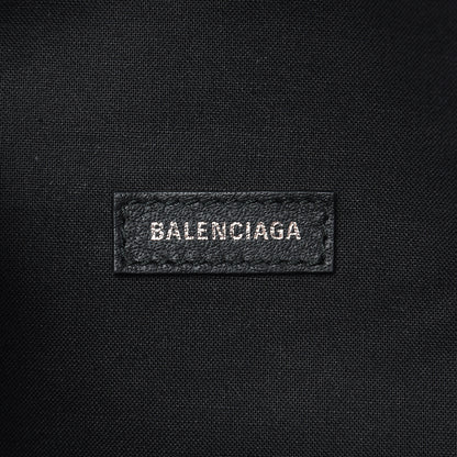 Balenciaga Smooth Calfskin Logo Large Everyday Beltpack Black 6 of 10