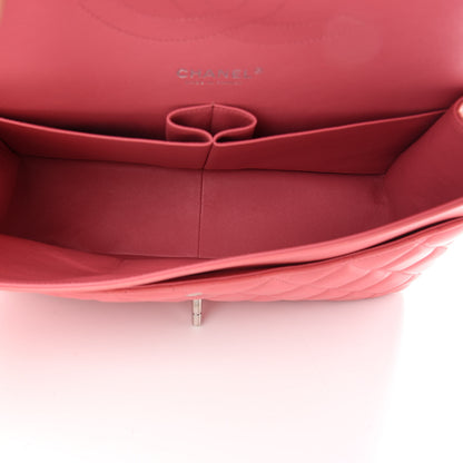 Chanel Lambskin Quilted Jumbo Double Flap Pink 5 of 10