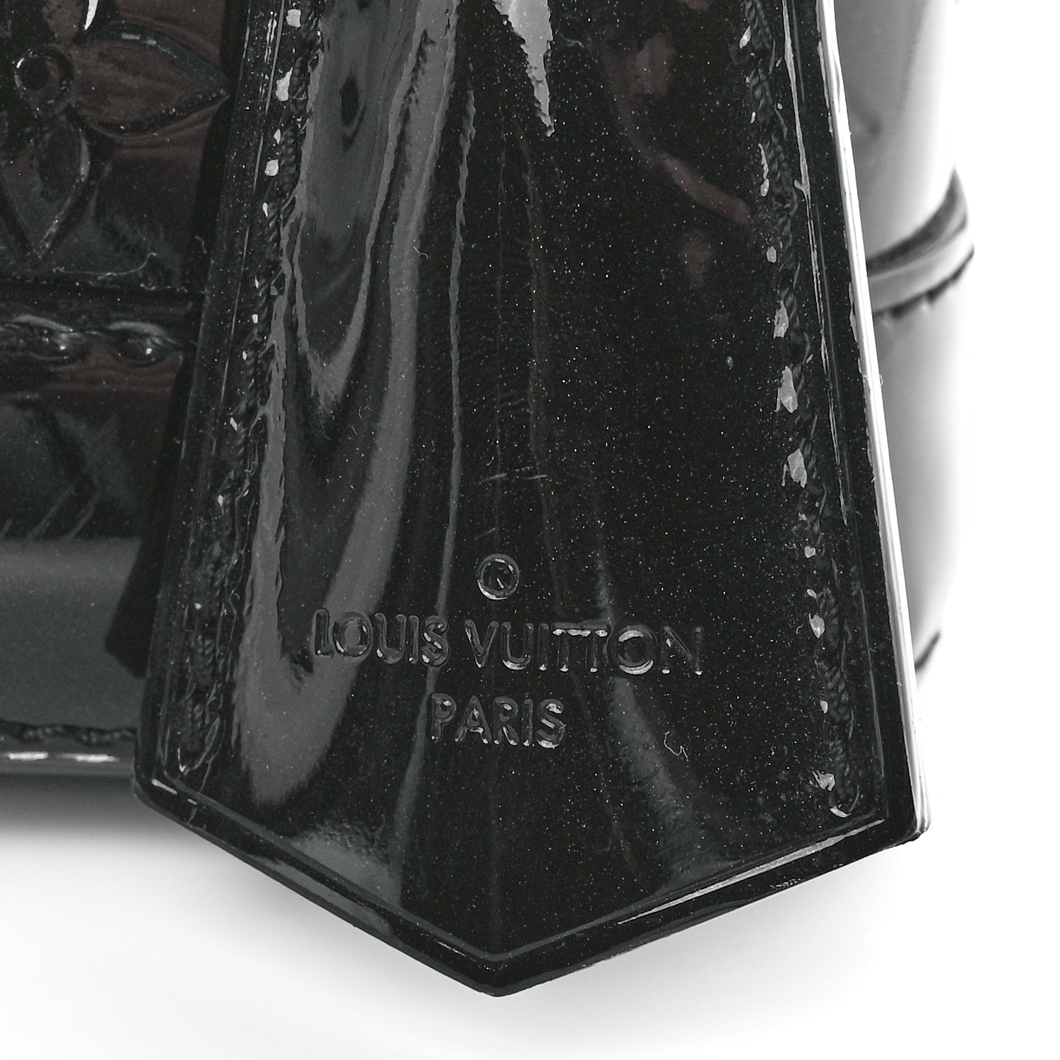 Louis Vuitton Vernis Alma BB Noir Magnetique 7 of 11
